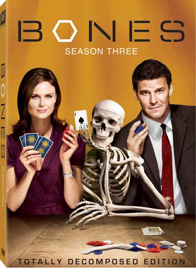 Bones Season 3 DVD Cover The DVD Cover for Season 3