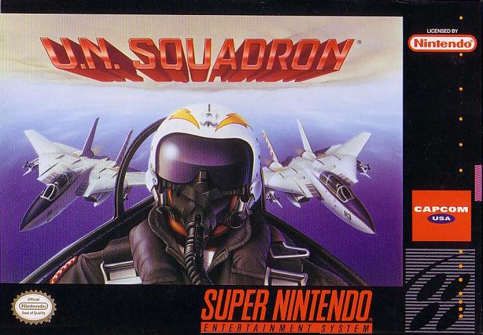 UN Squadron Box art