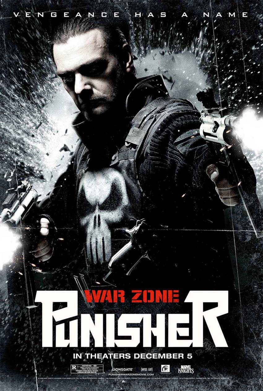 Punisher: War Zone movie poster.