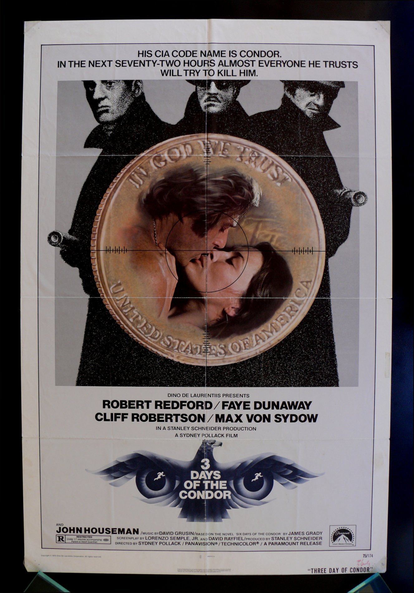 Movie Poster for Three Days of the Condor