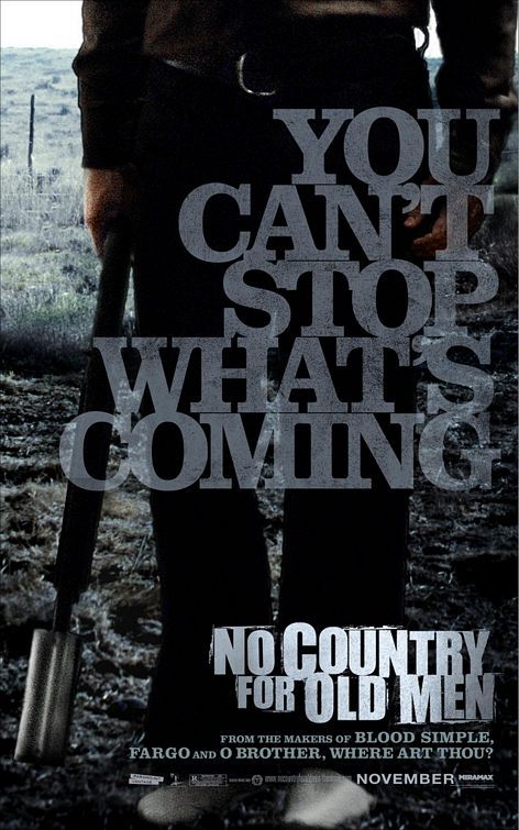 Movie Poster for No Country for Old Men