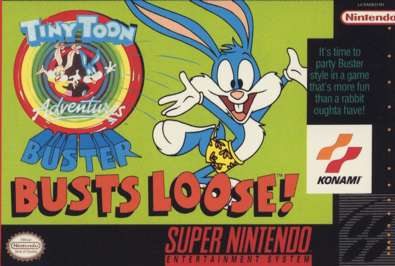 Box art for Tiny Toon Adventures - Buster Busts Loose