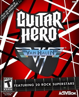 Guitar Hero: Van Halen Box Art