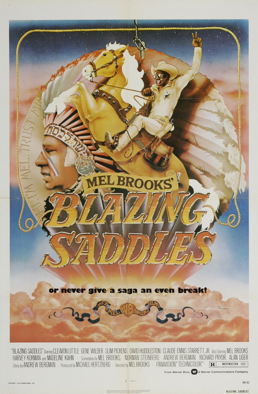 Get Blazing Saddles (on Blu-Ray) from Amazon.com