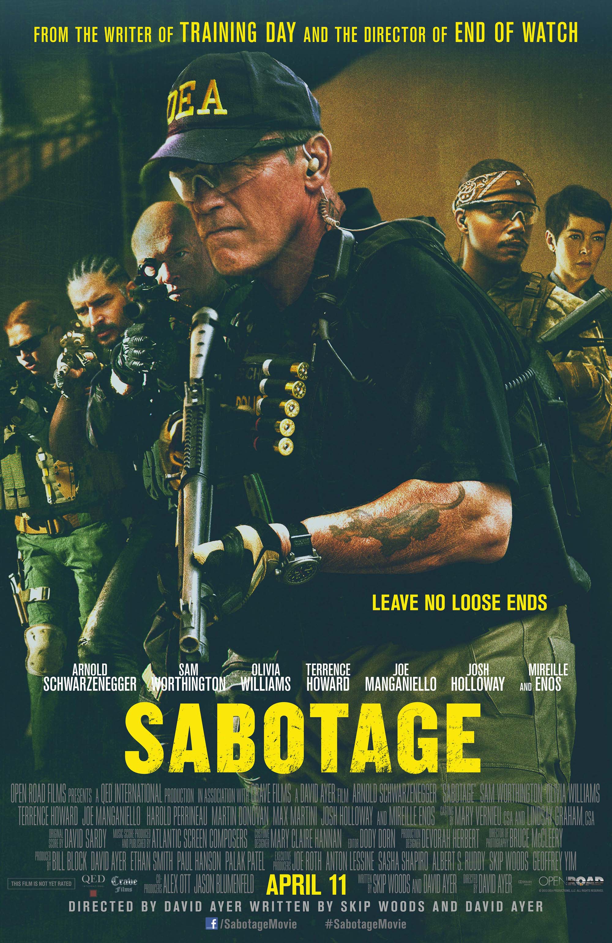 Movie Review – Sabotage