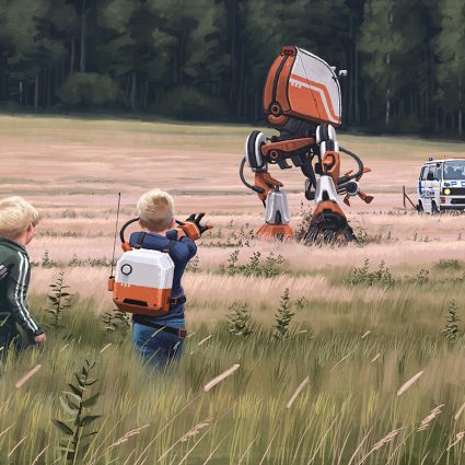 Art excerpt from Tales from the Loop