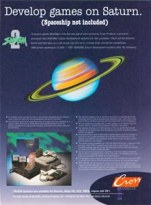 Ad for Saturn Dev Kits