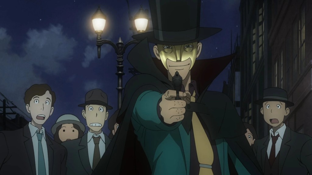 Lupin the Third as Edogawa Rampo's Golden Mask (who is technically Lupin I)