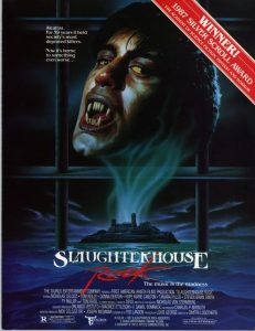 The movie poster for Slaughterhouse Rock